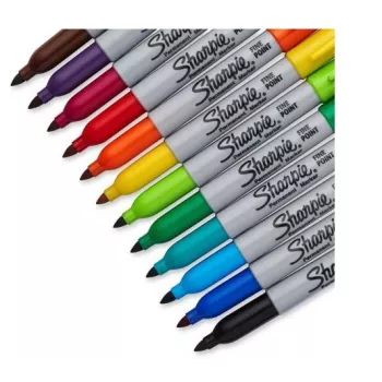 Sharpie Feinmarker 18 Stück Feinspitze Mehrfarbig
