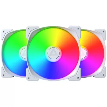 MONTECH HP140 ARGB PWM 140mm Weiß 3er-Pack