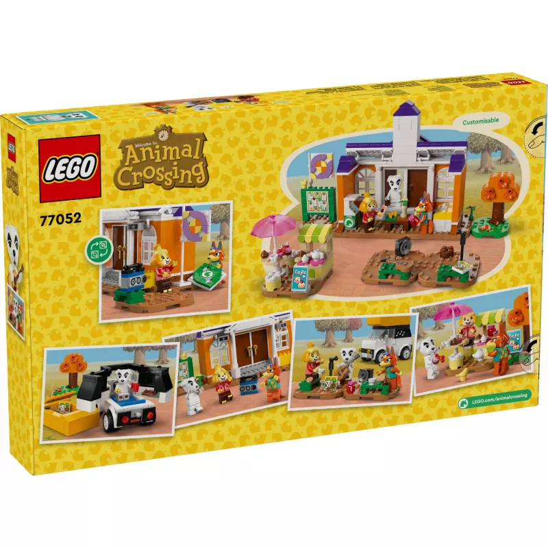 LEGO Animal Crossing 77052 K.K.s Konzert auf dem Dorfplatz