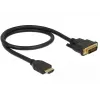 Videokabel-Adapter DeLOCK 85651 0,5 m HDMI Typ A DVI Schwarz