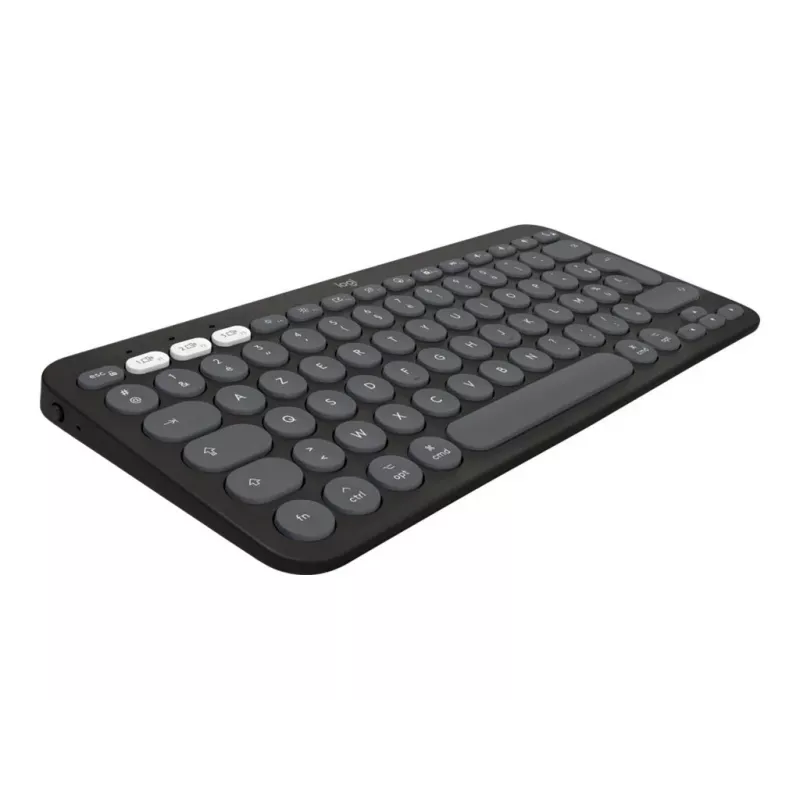 Logitech Pebble 2 Combo for Mac Wireless Tastatur Maus QWERTZ Deutsch Graphit