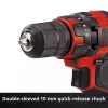 Pistol Grip Drill Einhell TC-CD 18/35 Li - Solo, 550 RPM, 1 cm Chuck