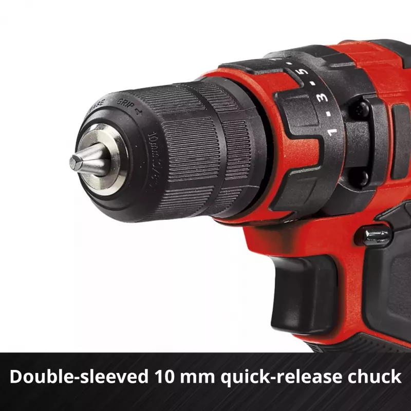 Pistol Grip Drill Einhell TC-CD 18/35 Li - Solo, 550 RPM, 1 cm Chuck