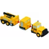 Fahrzeug-Set Popular Playthings Mix or Match Vehicles Construction Schwarz Gelb
