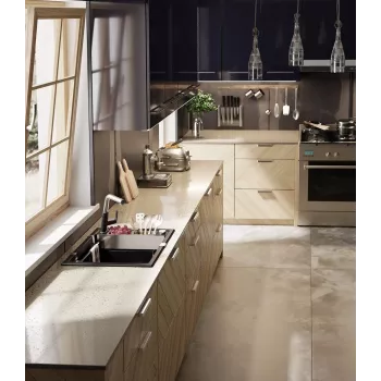 DEANTE Schwarz MATT MAGNETIC 1-BOWL GRANITE SINK