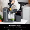 NINJA Cold Press Juicer | Neverclog JC151EU | Typ Kaltentsafter | Grau | 150 W | Anzahl Geschwindigkeiten 1