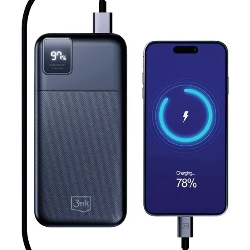 Tragbare Powerbank 3MK PowerHouse 20.000 mAh