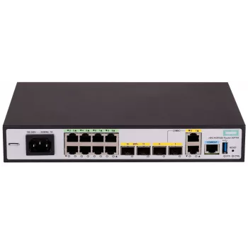 Hewlett Packard Enterprise HPE FlexNetwork MSR958X - Router 8-Port-Switch - 1GbE - WAN-Ports: 6 - Wi-Fi - rackmontierbar (S0P11A)