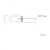 Antenne DeLOCK 12611 Netzwerkantenne MHF 3 dBi