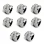 XSPC Connector G1/4 auf 14mm Hardtube, chrom - 8 Stück