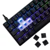 Mechanische Tastatur White Shark Shinobi-2 Blue Switch Schwarz US-Layout