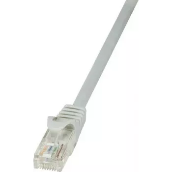 Logilink - Patchkabel - RJ-45 (M) zu RJ-45 (M) - 10 m - UTP - CAT 5e - Grau (CP1092U)