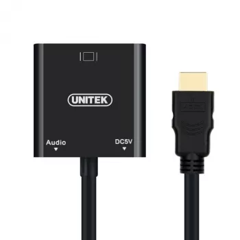 UNITEK Y-6333 Schnittstellenkarten/Adapter 3,5 mm, VGA