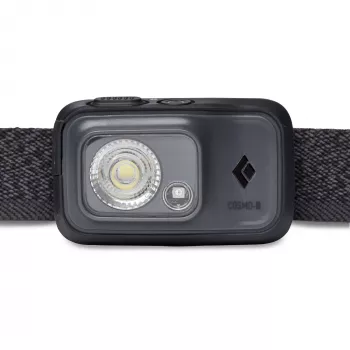 Stirnlampen-Bandlampe Schwarz Diamond Cosmo 350-R, 350 lm, IP67, USB aufladbar, 1500 mAh, rot
