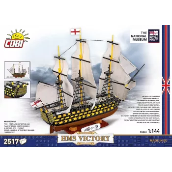 Bausatz Cobi HMS Victory — 2.517 Teile, detailliertes historisches Segelschiffmodell