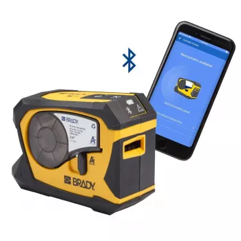 Etikettendrucker Brady M211 — tragbarer Tischbeschrifter, kompakter Thermotransferdruck