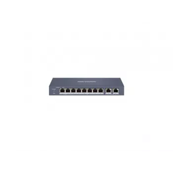 Hikvision DS-3E1310HP-EI 8-Port Fast-Ethernet Smart-PoE-Switch
