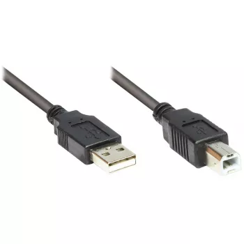 GoodConnections USB 2.0 A > B (ST-ST) 1,8m Adapterkabel Schwarz (2510-2OFS)