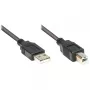 GoodConnections USB 2.0 A > B (ST-ST) 1,8m Adapterkabel Schwarz (2510-2OFS)