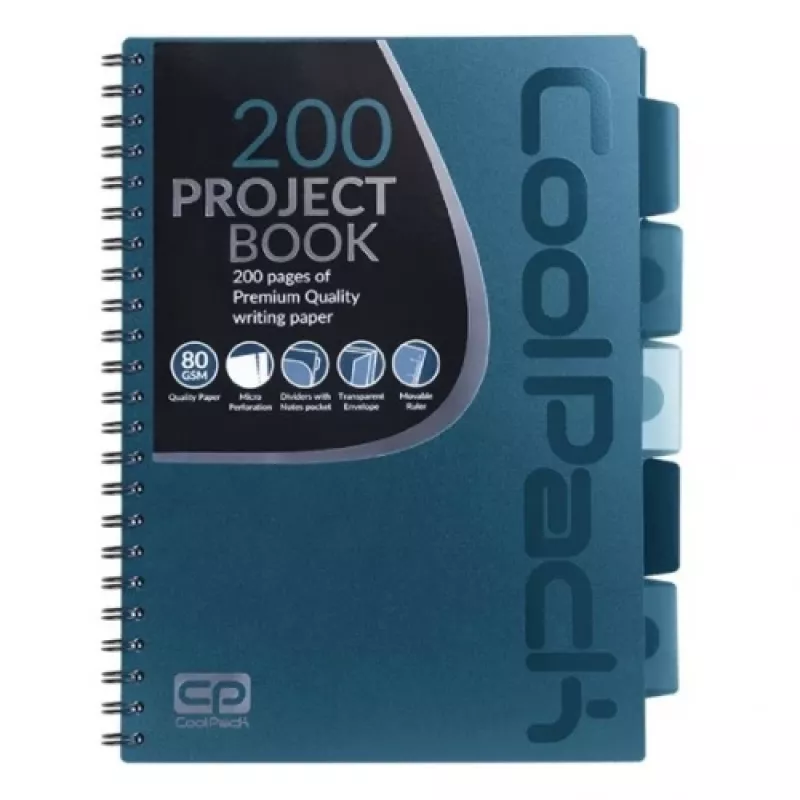 Spiralheft A4 Coolpack Blau