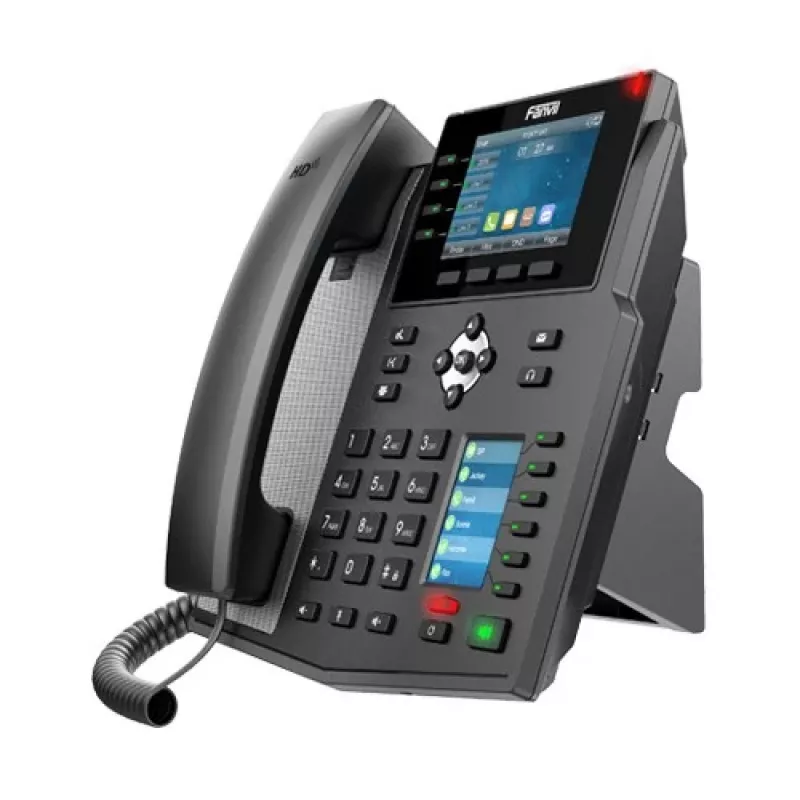 IP-Telefon Fanvil X5U Schwarz 16 Leitungen LCD Wi-Fi Kabelgebundenes Handgerät