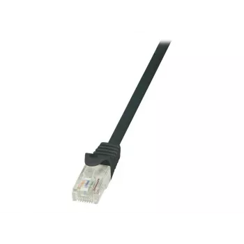 Netzwerkkabel LogiLink 2m RJ45 Cat5e U/UTP Schwarz
