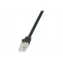 Netzwerkkabel LogiLink 2m RJ45 Cat5e U/UTP Schwarz