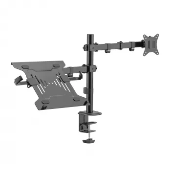 Monitor-Wandhalterung SBOX LCD-LM01-2 für 13–27 Zoll Bildschirme, max. Belastung 12 kg, VESA 100x100