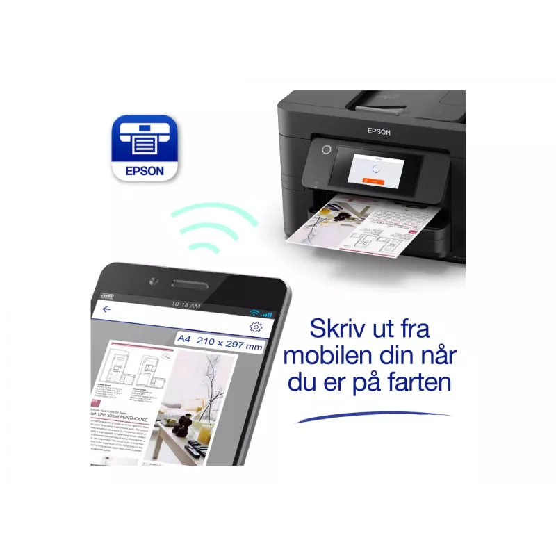 Epson WorkForce Pro WF-4825DWF Tintenstrahl A4 4800 x 2400 DPI 25 ppm Wi-Fi