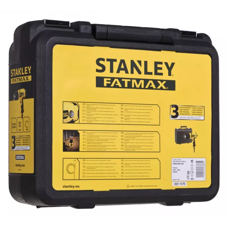 Stanley Heißluftgebläse 2000W FME670K-QS