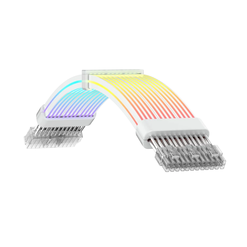 Gamemax | PSU-Verlängerungskabel | VGA 3x8PIN-B | Weiß