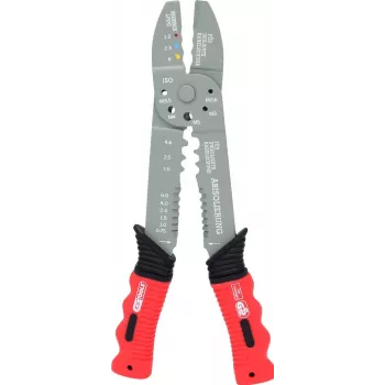Crimpwerkzeug ks tools 115.1231, 220 mm – für isolierte und nicht isolierte Klemmen