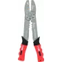 Crimpwerkzeug ks tools 115.1231, 220 mm – für isolierte und nicht isolierte Klemmen