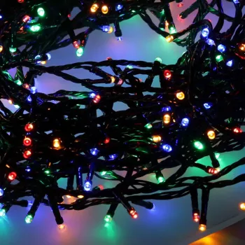 LED-Lichterkette Extralink 500 LEDs mehrfarbig, 25 m, innen/außen, Modell EX.73318