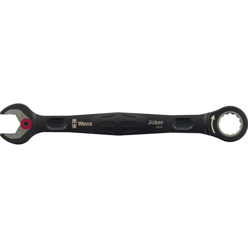 Wera 6000 Joker Black Edition Maul-Ringratschenschlüssel-Satz, 11 Stk.