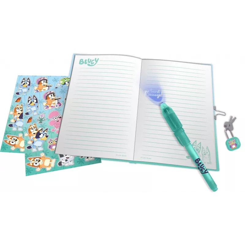 Tagebuch mit Zauberstift Bluey