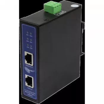 PoE-Injektor ALLNET ALL-PI2015MGPB-B Power-Booster 90W — Industrieller MultiGigabit-PoE++-Injektor
