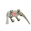 SKG H7 Ultra-E – Goldene Massageköpfe, Kombi-Massage, Kompressionsmassage, Knetmassage, Vibrationsmassage, Nacken, Schultern, Gold, Kunststoff, Tasten, Batterie