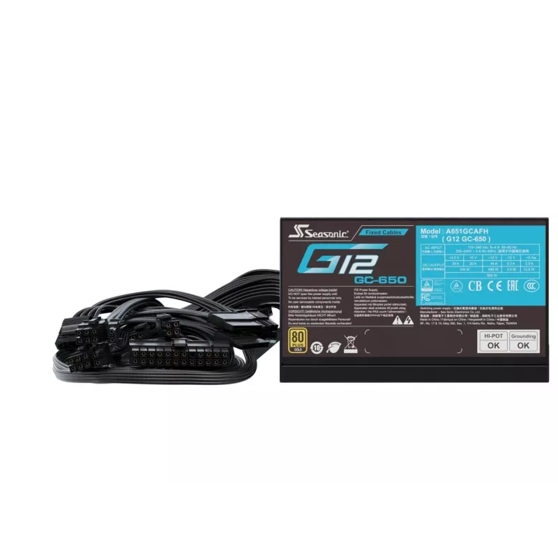 Netzteil Seasonic G12 GC-650 650W