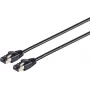 Netzwerkkabel S/CONN 08-41155 Schwarz 1,5 m Cat8.1 F/FTP