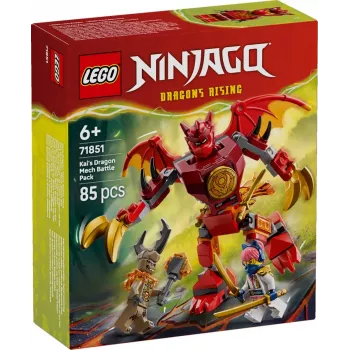 LEGO NINJAGO 71851 Kais Drachen-Mech-Battle-Pack