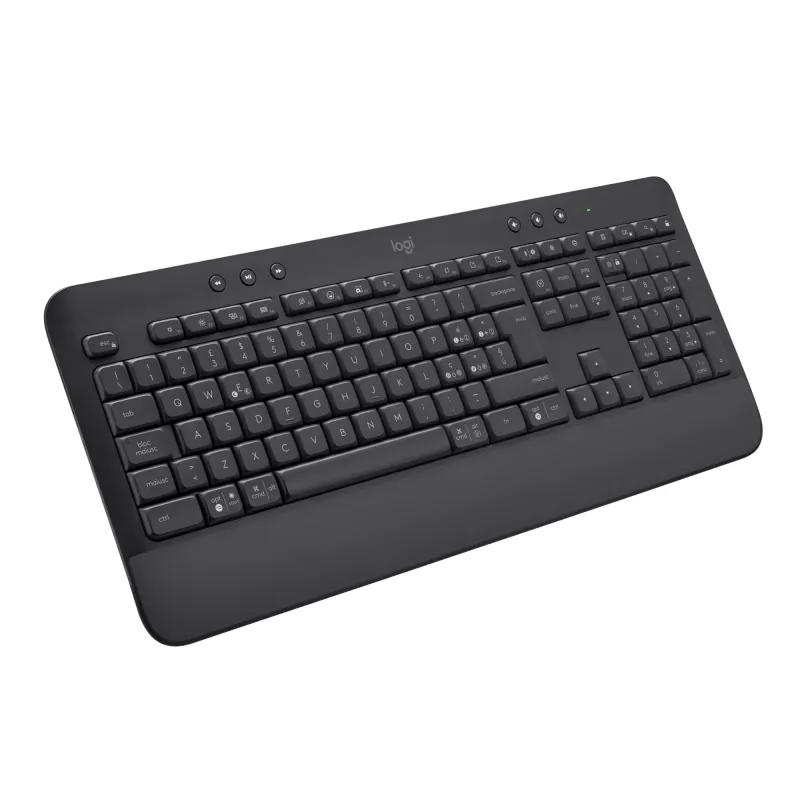 Logitech Signature - Tastatur - Kabellos - Bluetooth 5.1 - QWERTY - Italienisch - Graphit (920-010915)