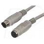 S/CONN 78106-2 PS/2-Kabel 1,8 m 6-pol Mini-DIN Weiß