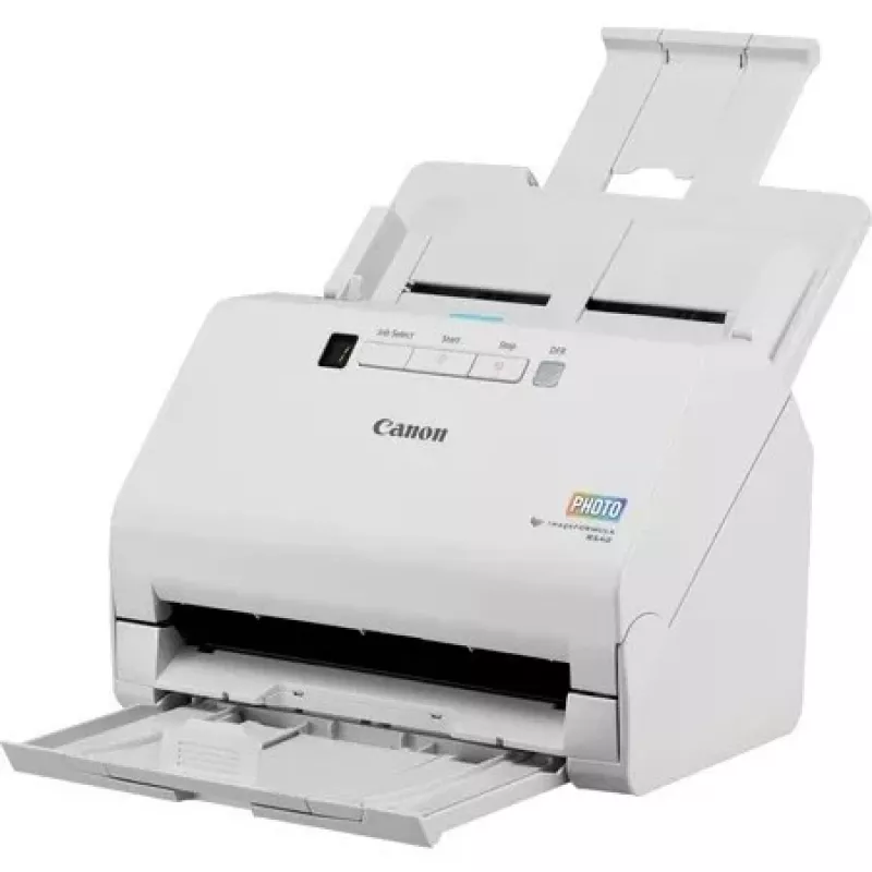 Canon imageFORMULA RS40 Foto- & Dokumentenscanner, 600 x 600 DPI, 40 ppm, 30 ppm, Graustufen, Monochrom, Einzelblatteinzugsscanner, Weiß