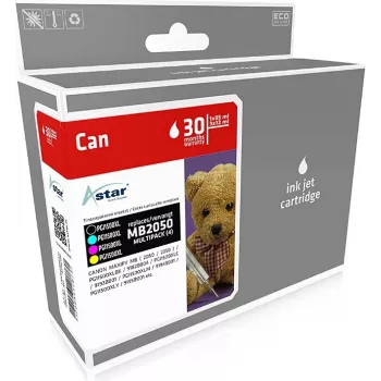 AS46150 ASTAR CANON PGI1500XL MB Tinte(4) cmyk HC wiederaufbereitet 1200/1020/780/935