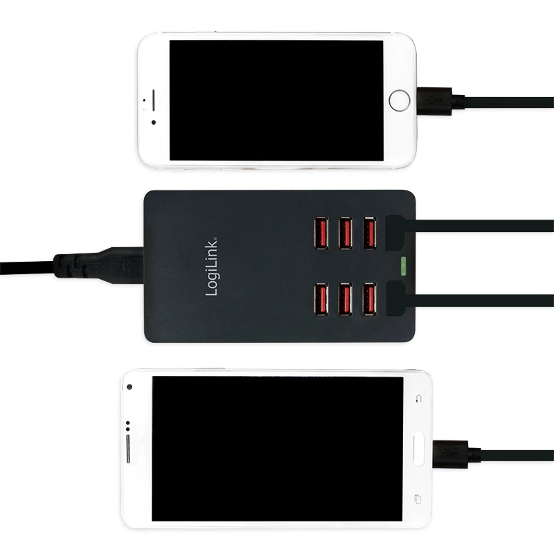Indoor-Ladegerät LogiLink PA0140 Universal Schwarz