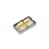Extralink CAT6 STP Anschlussdose, Durchgangsverbinder, Silber