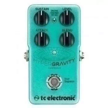 Compressor-Pedal TC Electronic HyperGravity Compressor True Bypass kompaktes Design