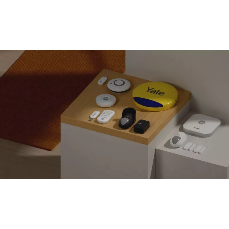 Yale AL-SK1-1A-EU Sicherheitsalarmsystem Wi-Fi Weiß