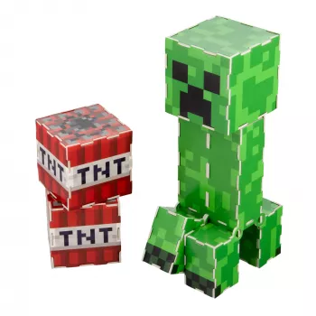 Bausatz Paladone Minecraft Creeper – baubare Creeper-Figur Set